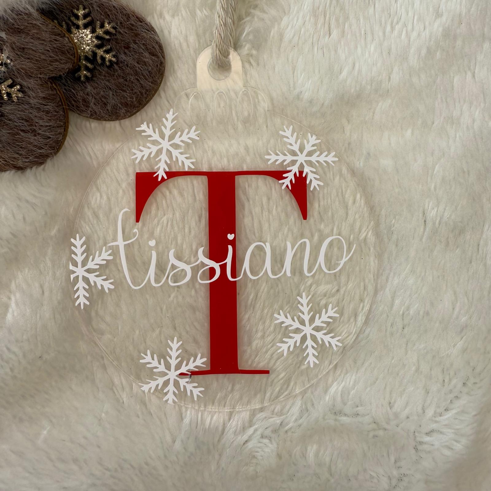 Boule de Noël Personnalisée